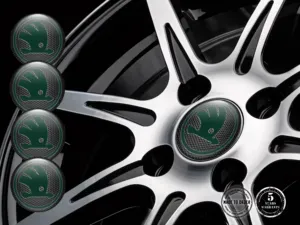Skoda Dome Sticker Ausgabe Hochwertige Auto-Labels